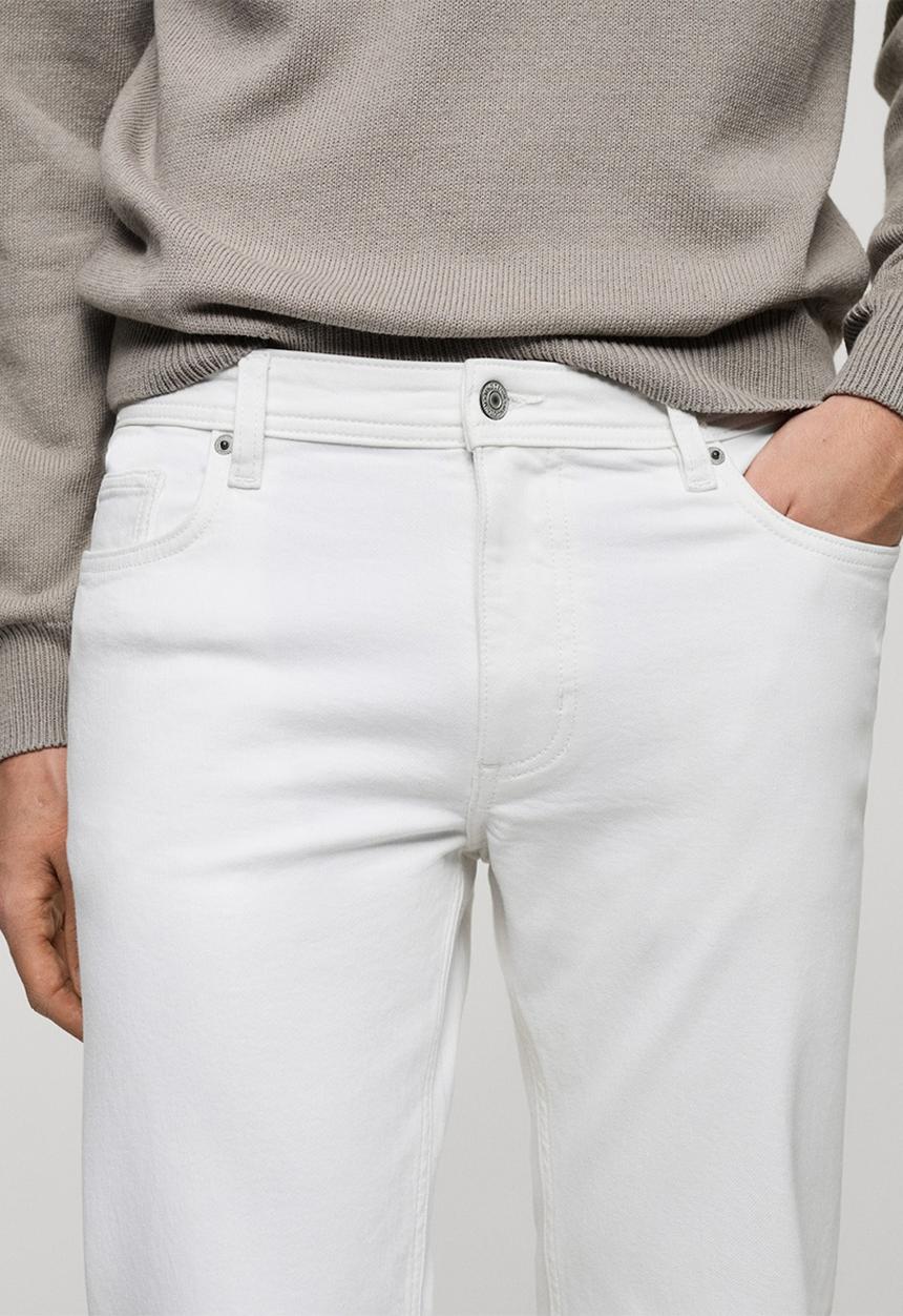 MANGO - Jeans jan  - white