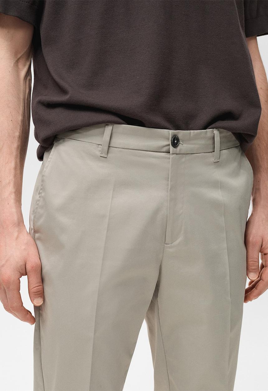 MANGO - Trousers dublino - ice-white 