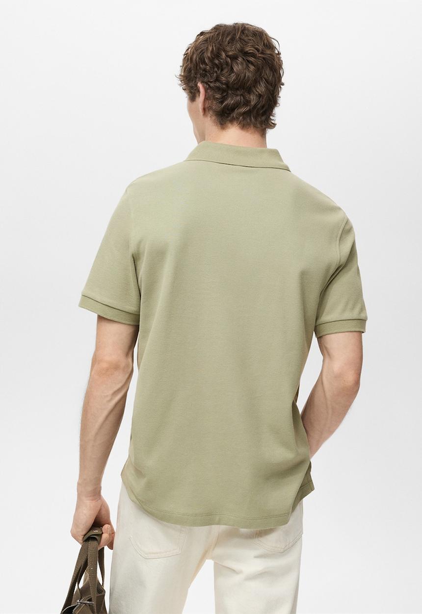 MANGO - Poloshirt rea - khaki