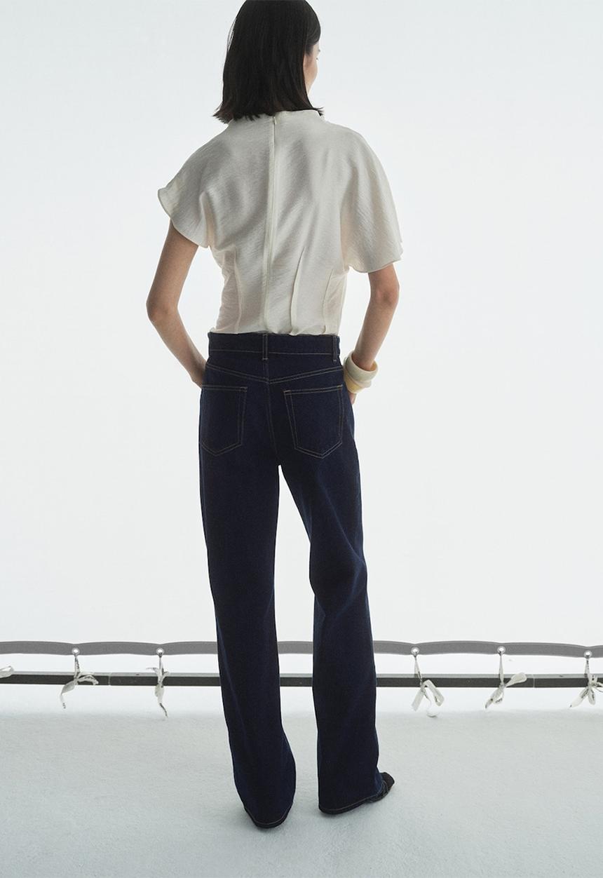 MANGO - Jeans Cecilia - Open Blue