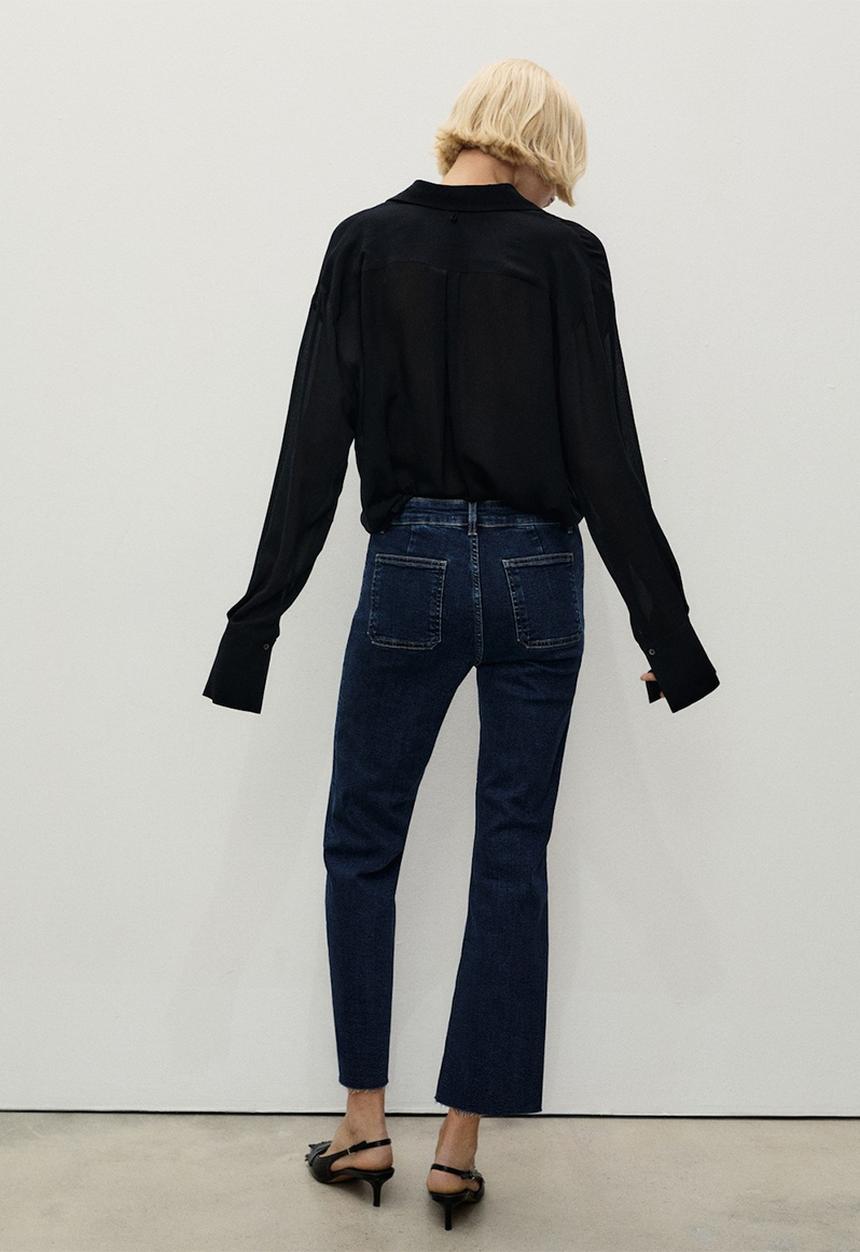 MANGO - Jeans Alex - Open Blue