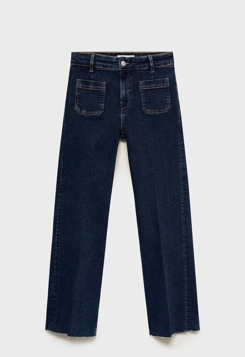 MANGO - Jeans Alex - Open Blue