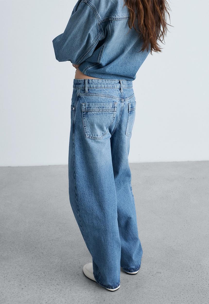MANGO - Jeans Carlo - Open Blue
