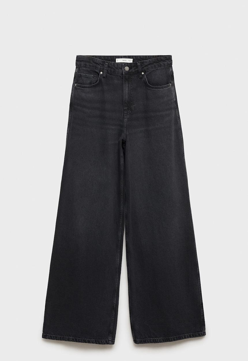 MANGO - Jeans Daphne - Open Gray