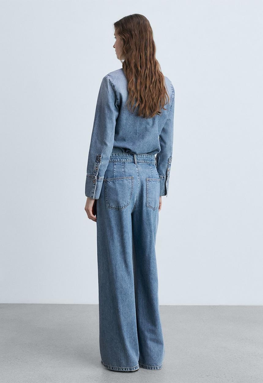 MANGO - Jeans Melissa - Open Blue