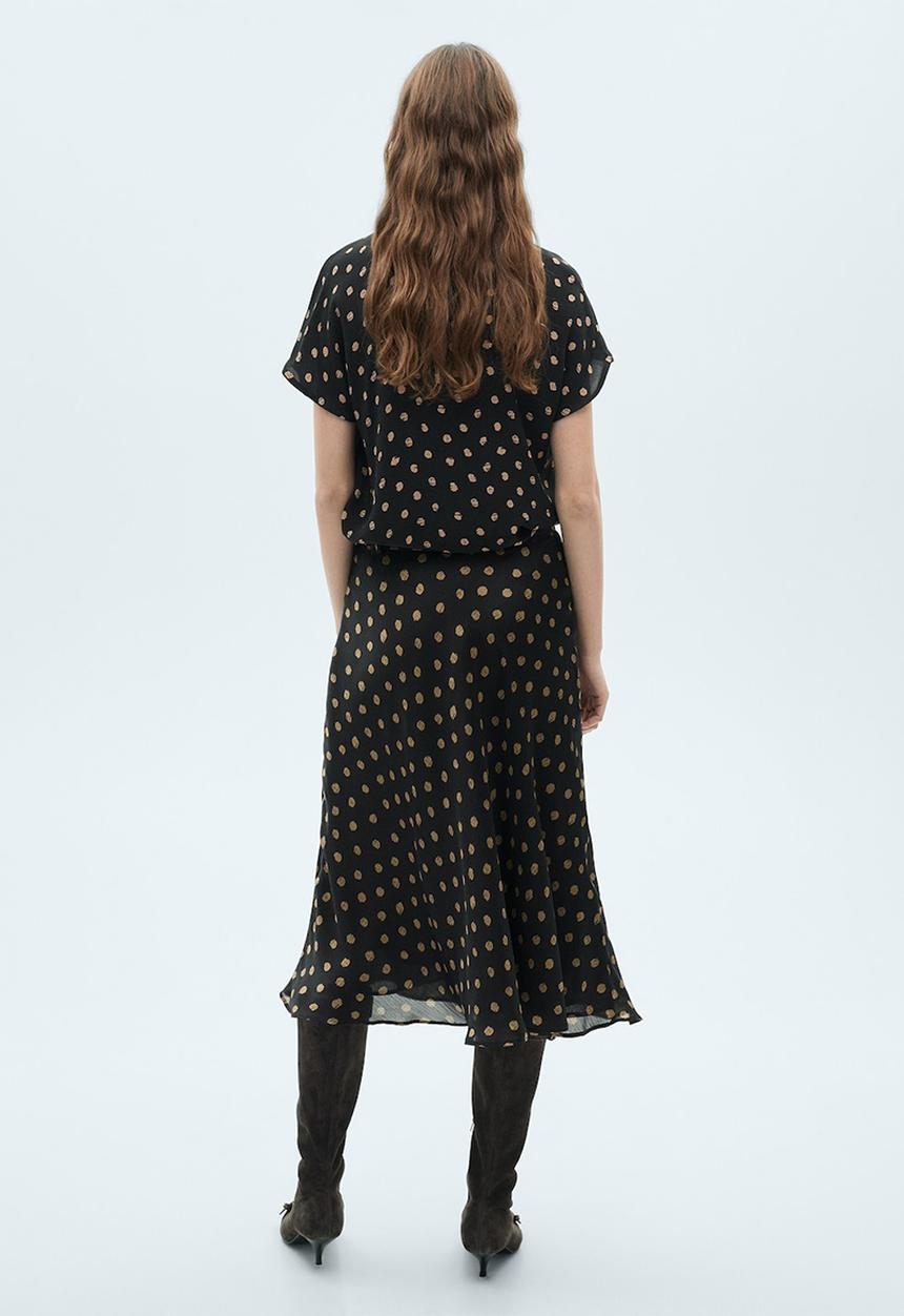 MANGO - Skirt Tody - Black