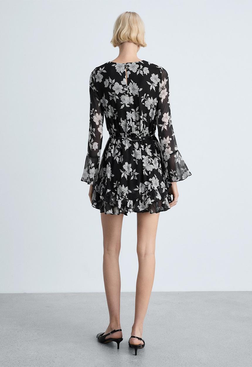 MANGO - Dress Swan - Black