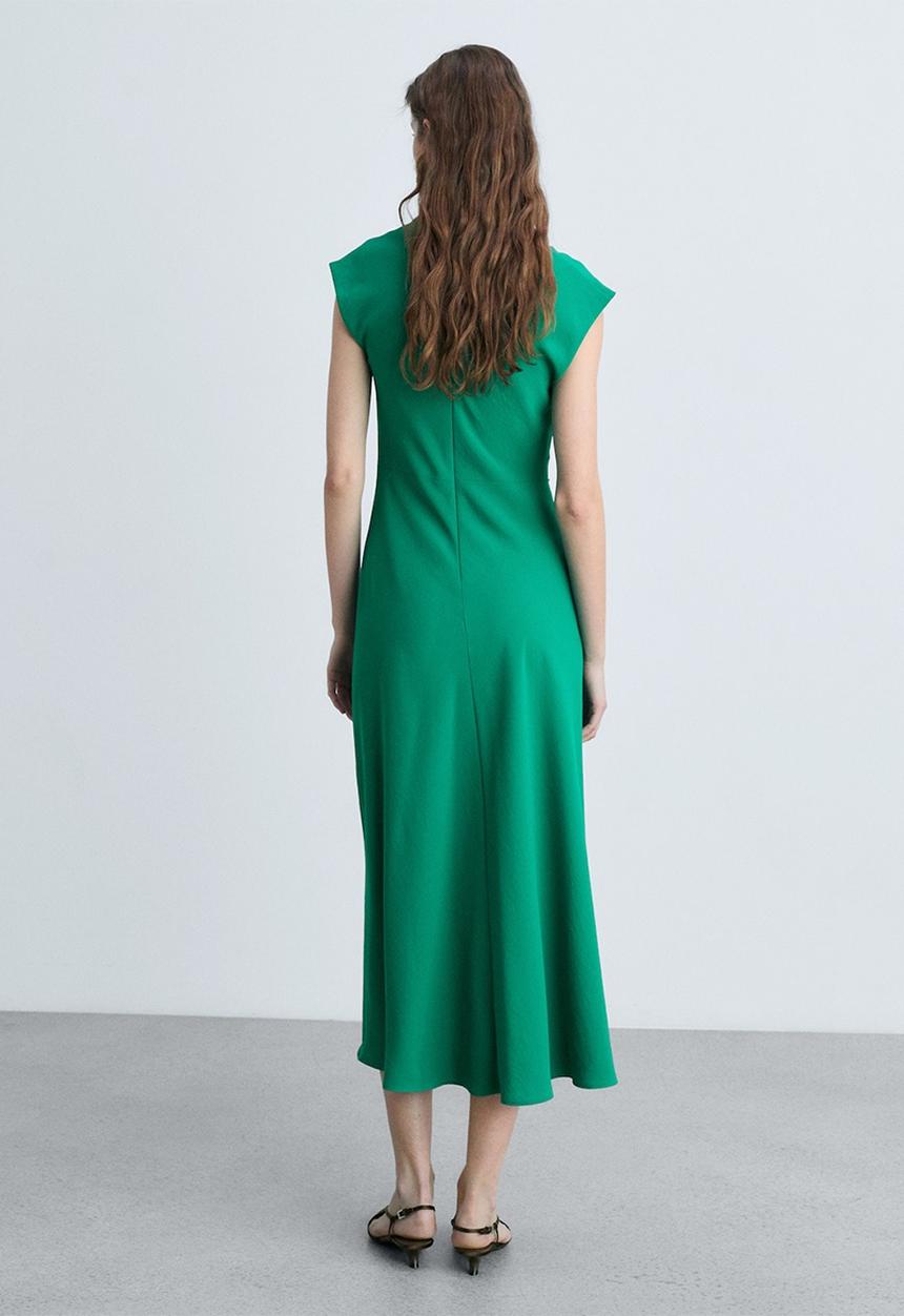 MANGO - Dress Caroline - Green