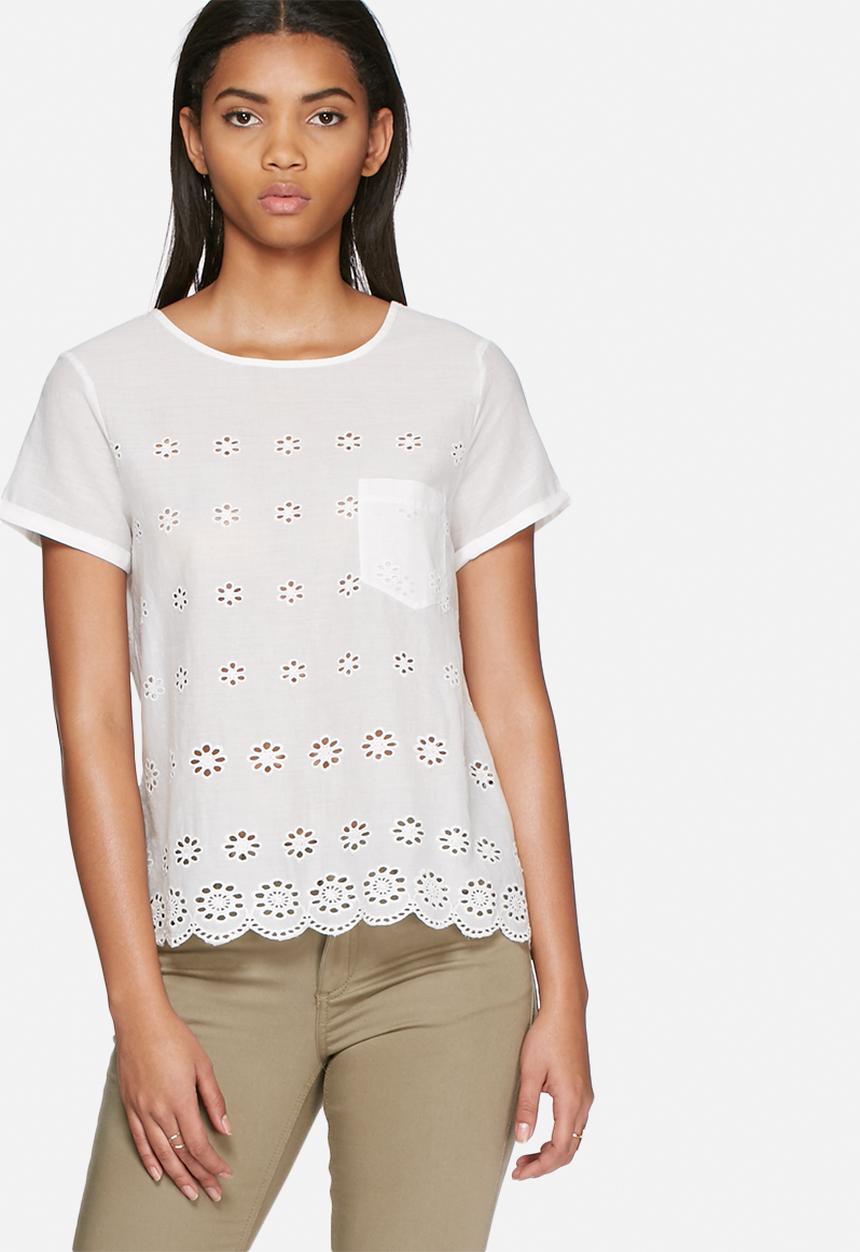 Vero Moda - Chandi anglaise top 