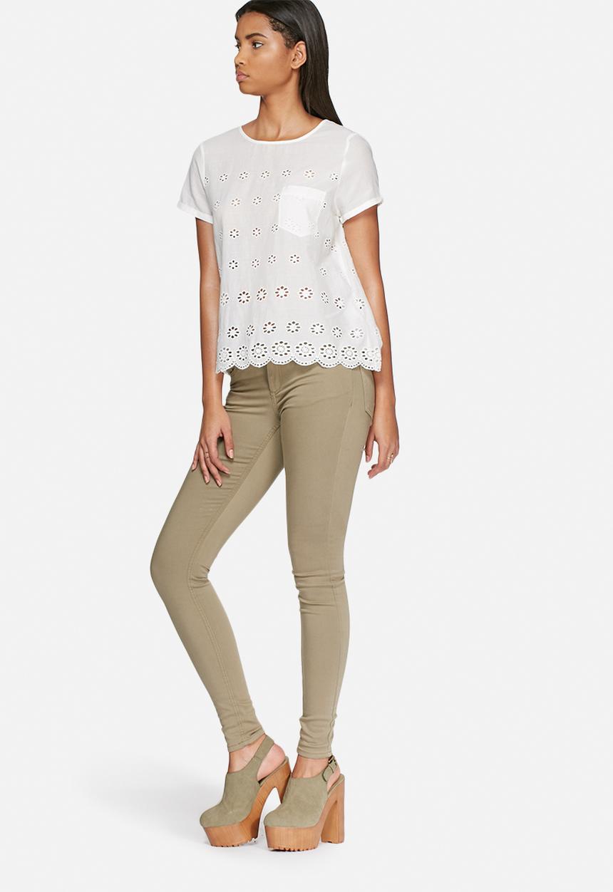 Vero Moda - Chandi anglaise top 