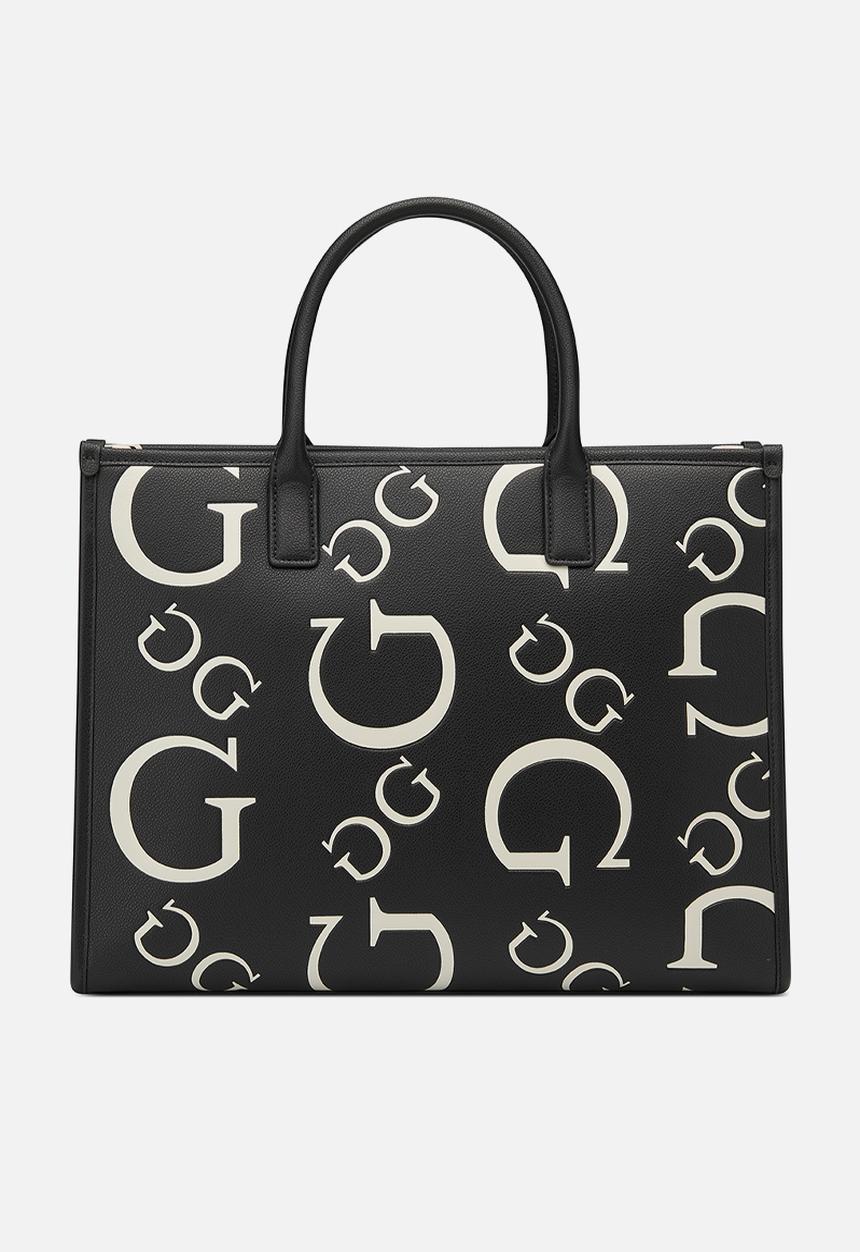 GUESS - Spring falls carryall tote bag - black multi