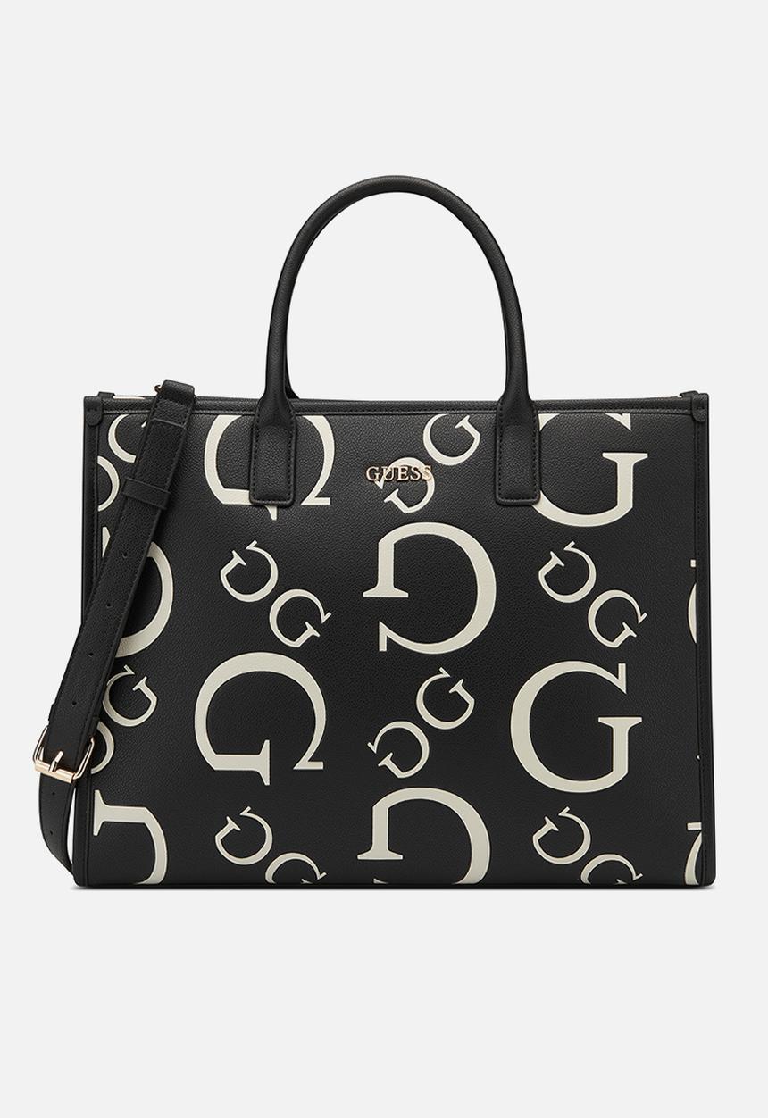 GUESS - Spring falls carryall tote bag - black multi