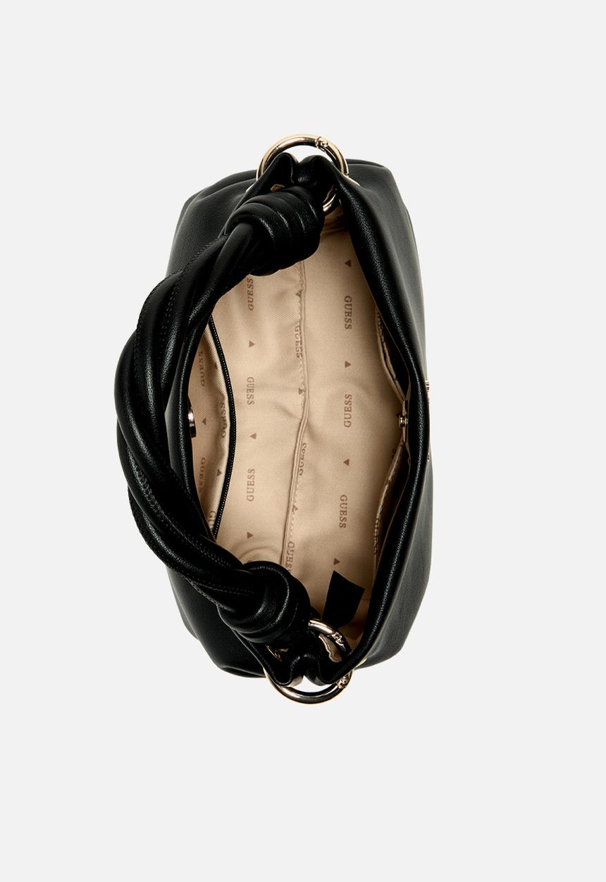 GUESS - Sansa crossbody top handle bag - black