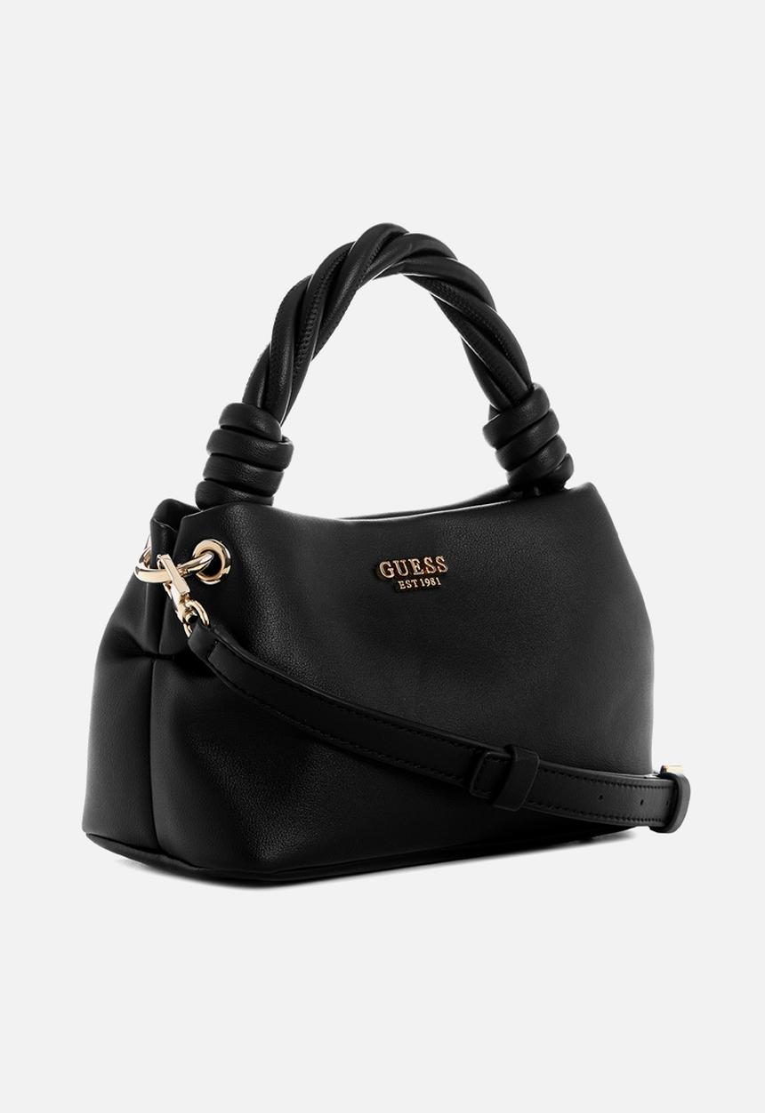 GUESS - Sansa crossbody top handle bag - black