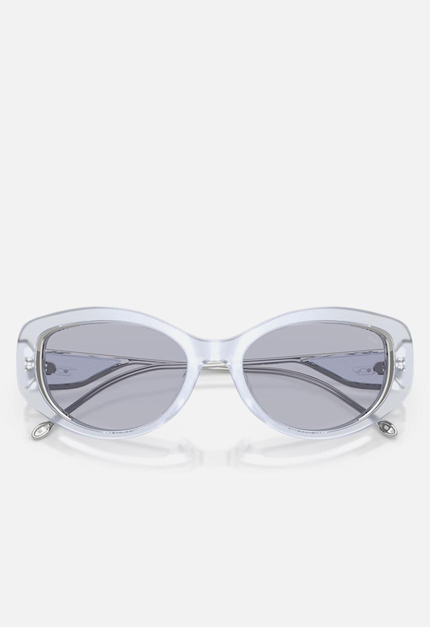Diesel  - DSL - Shiny Transparent Iridescent-Blue