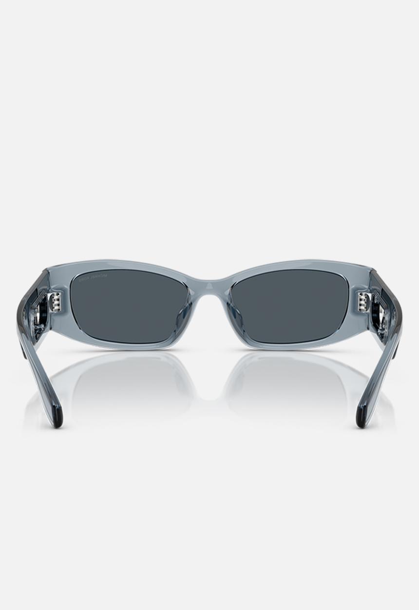 Michael Kors Eyewear - Rhodes - Denim Transparent-Blue