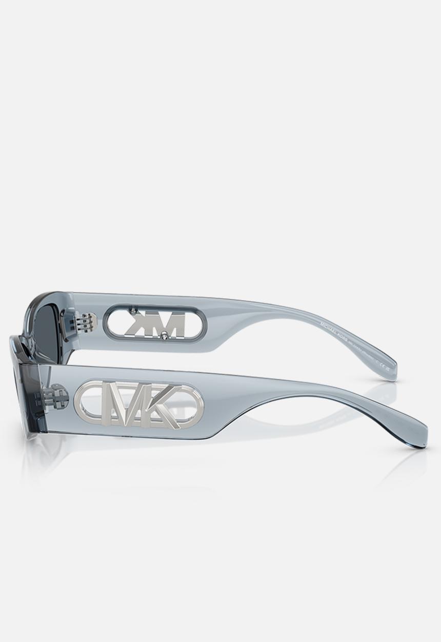 Michael Kors Eyewear - Rhodes - Denim Transparent-Blue