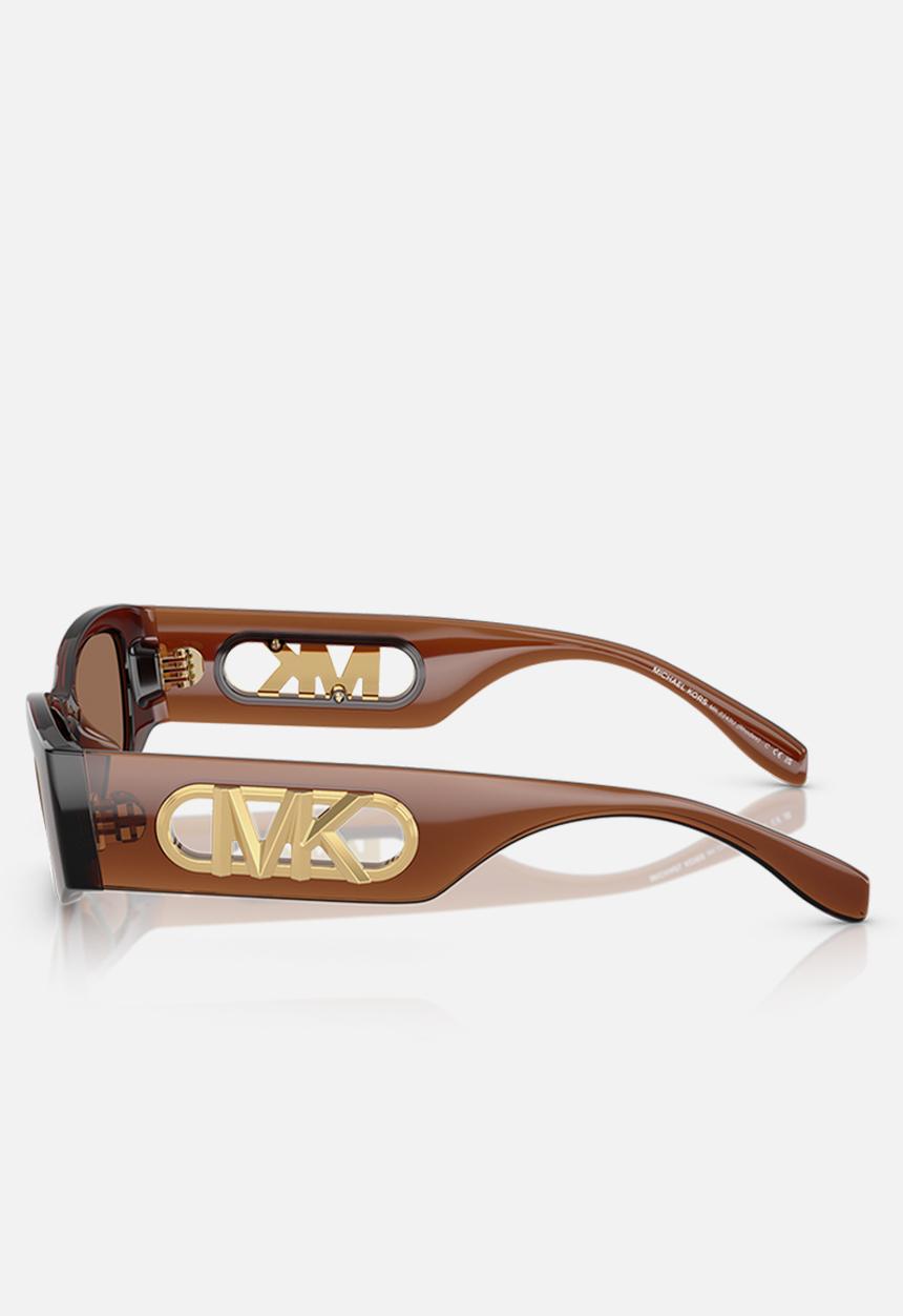 Michael Kors Eyewear - Rhodes - Brown Transparent-Brown