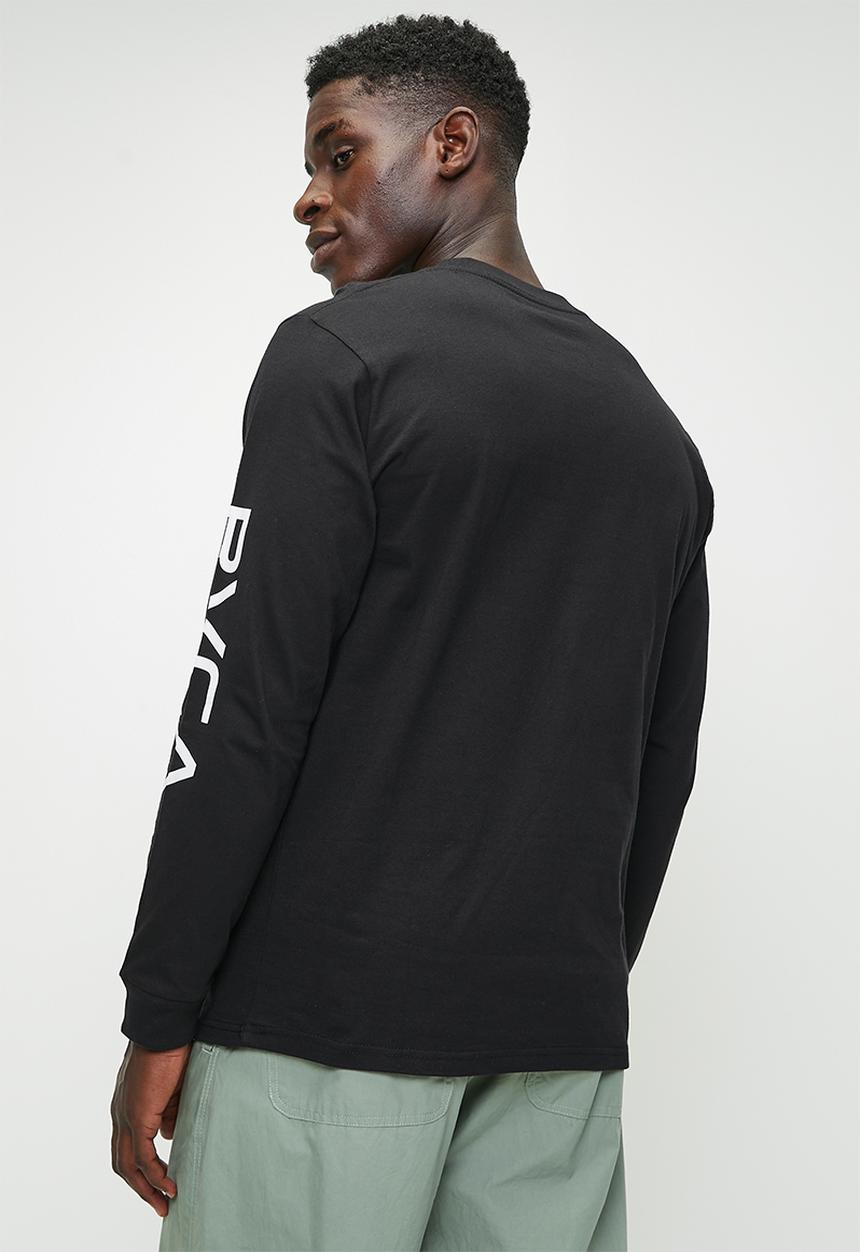 RVCA - Big RVCA long sleeve tee - black