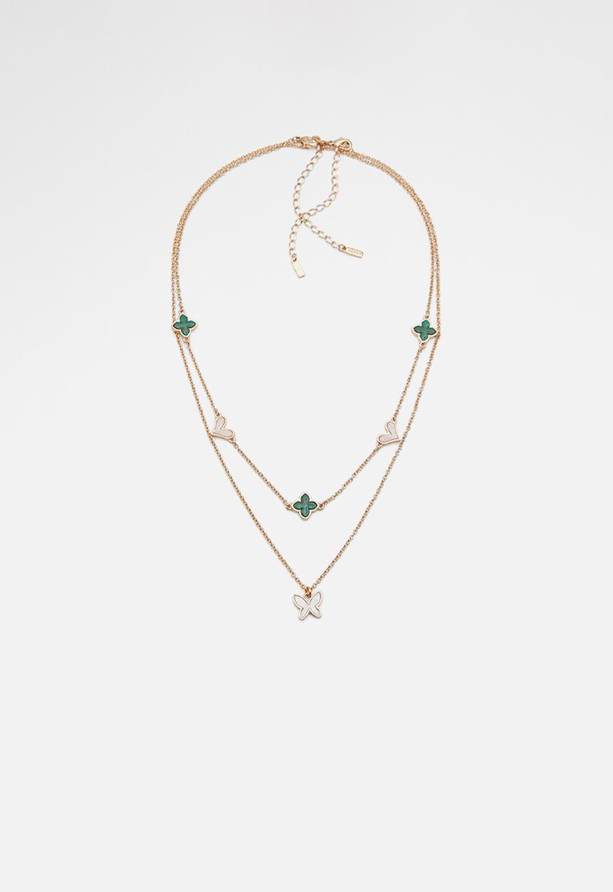 ALDO - Cheriish necklace - pastel/gold