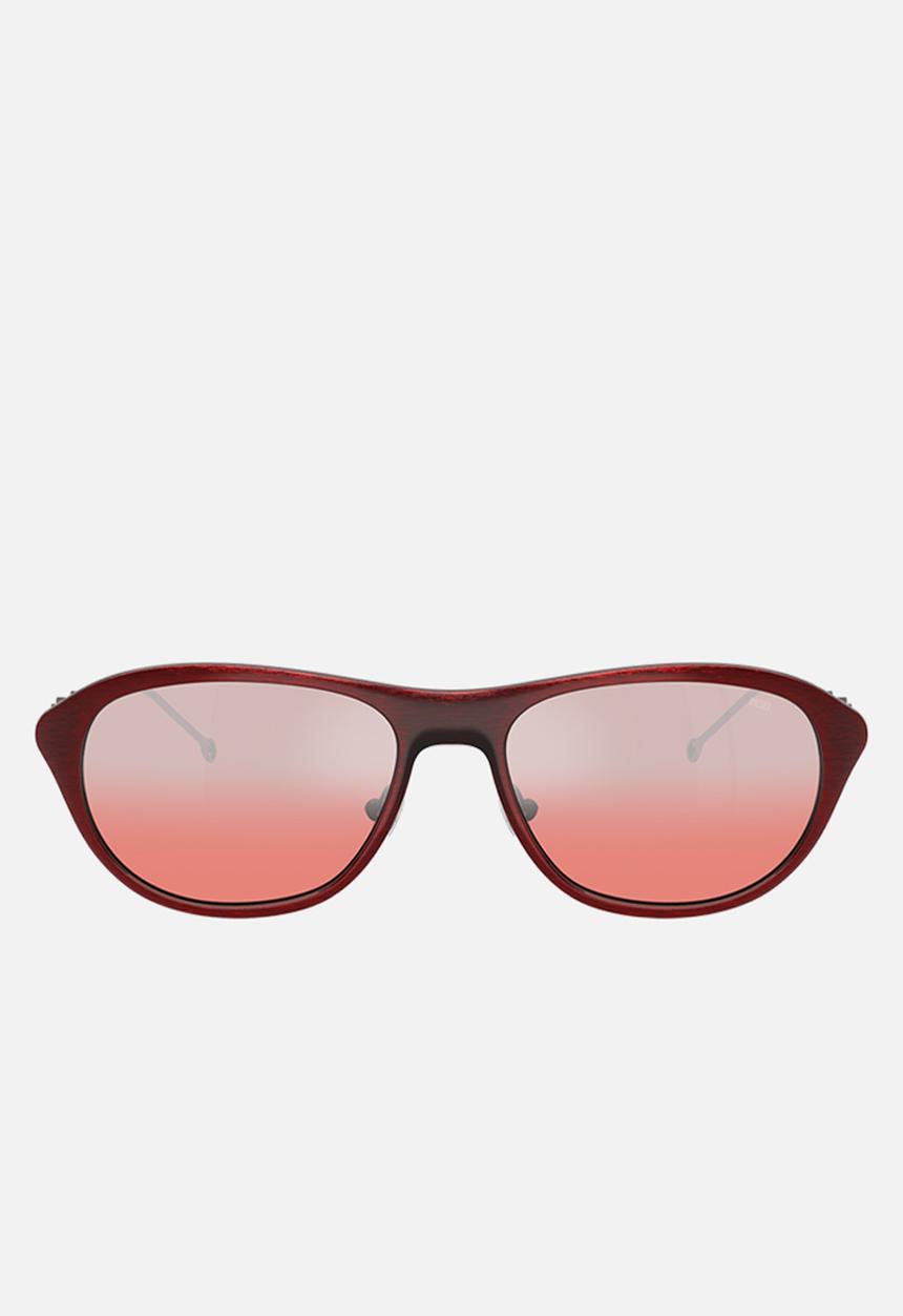 Diesel  - DSL - Shiny Brushed Burgundy Red