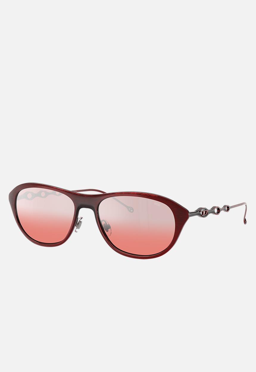 Diesel  - DSL - Shiny Brushed Burgundy Red