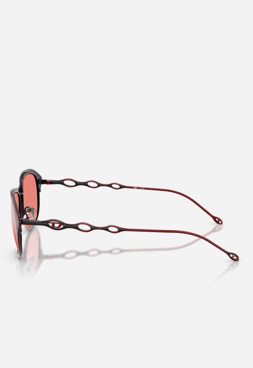 Diesel  - DSL - Shiny Brushed Burgundy Red