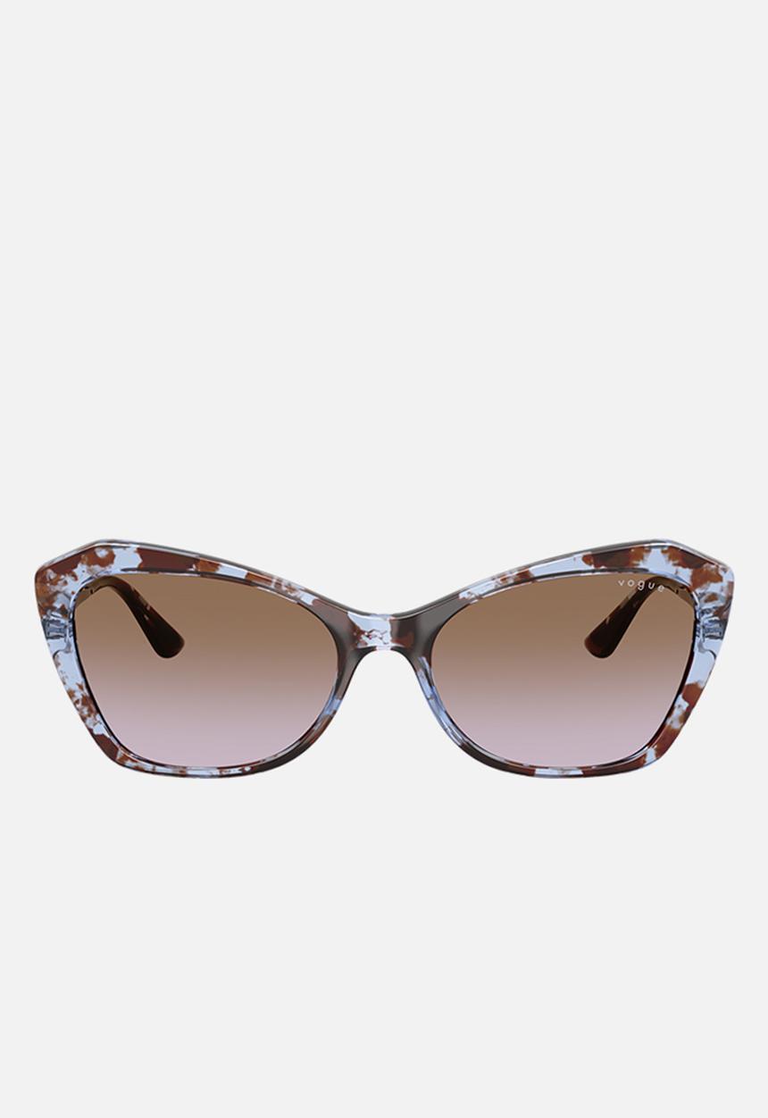Vogue Eyewear - Vogue Irregular - Blue Havana-Blue