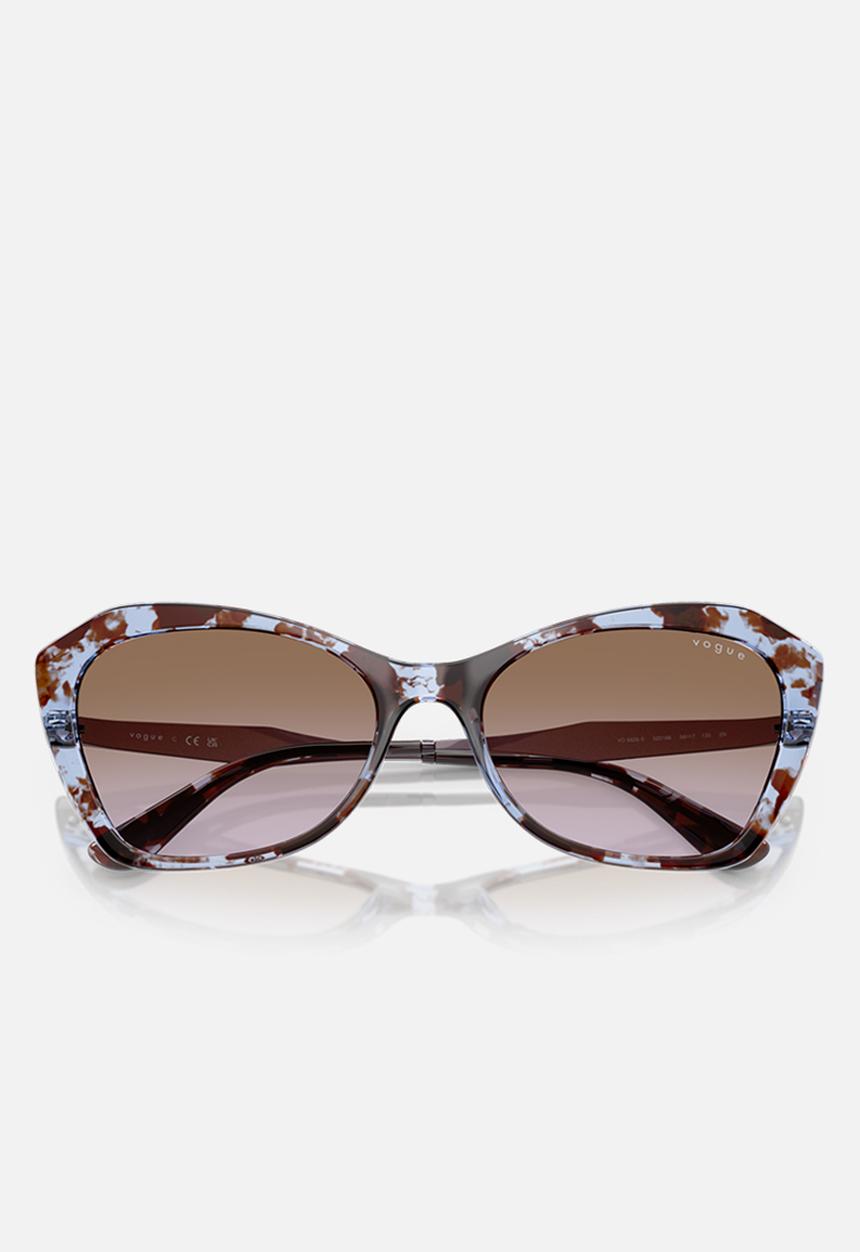 Vogue Eyewear - Vogue Irregular - Blue Havana-Blue
