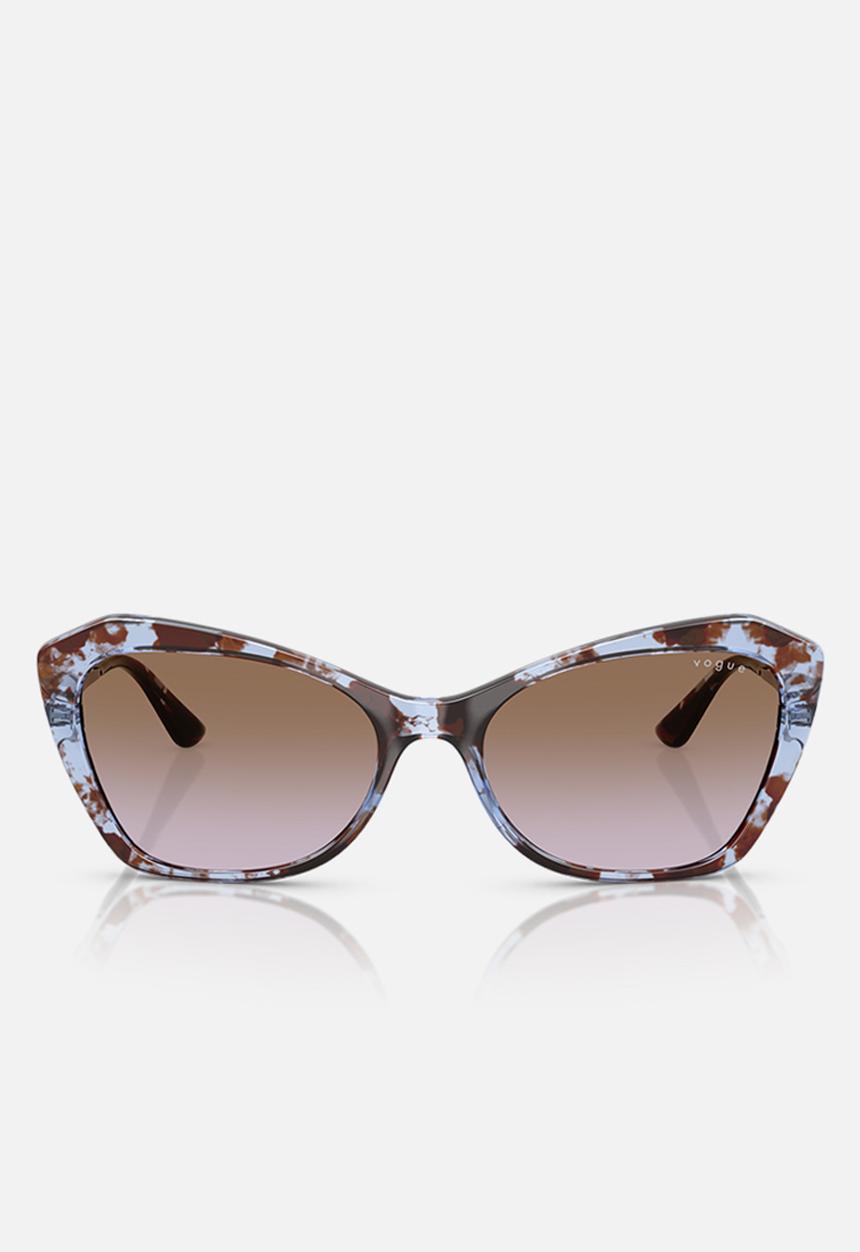 Vogue Eyewear - Vogue Irregular - Blue Havana-Blue