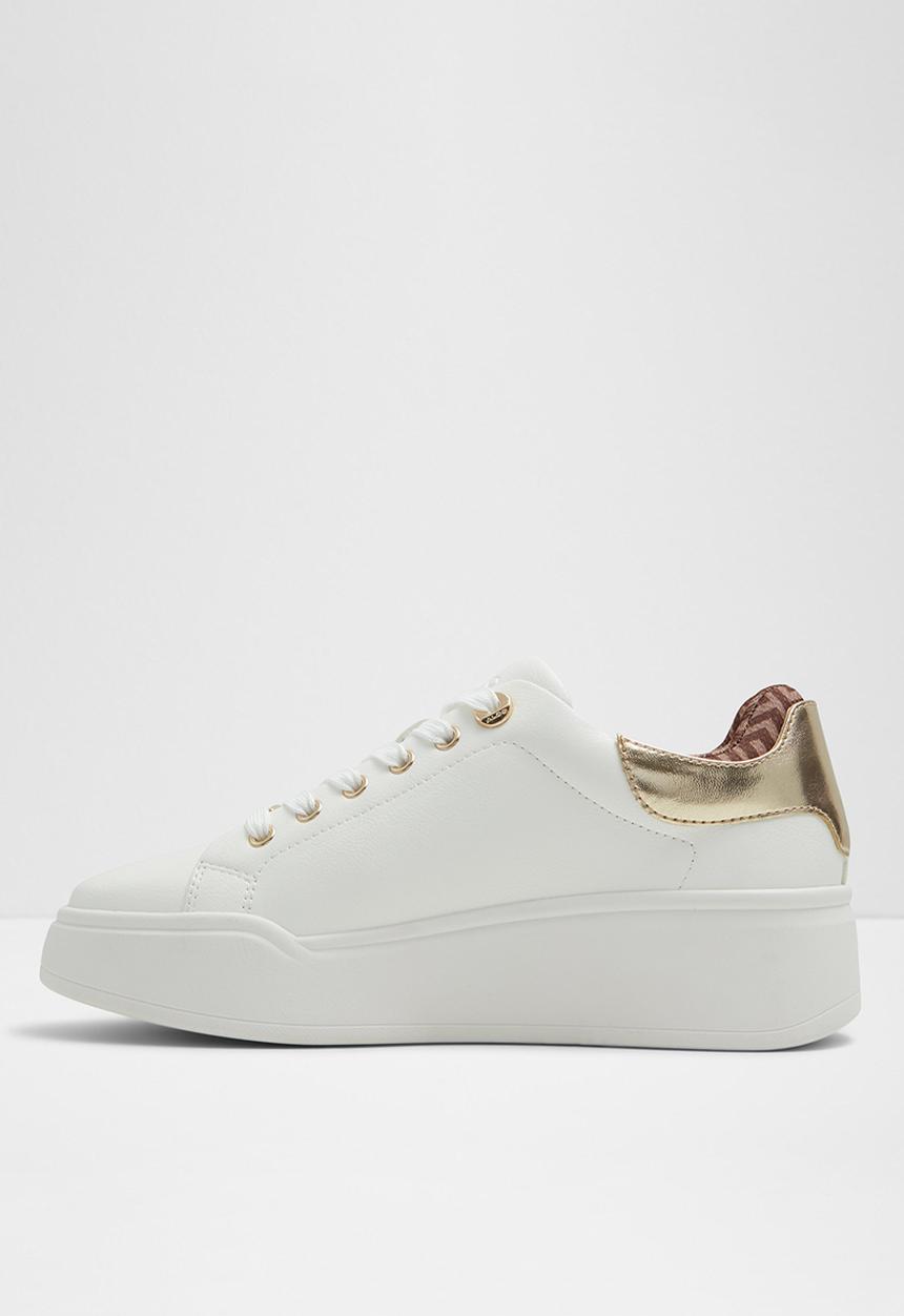ALDO - Niny Sneaker - White & Gold