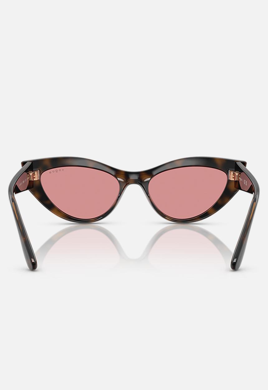 Vogue Eyewear - Vogue Cat Eye - Top Havana/Light Brown-Brown