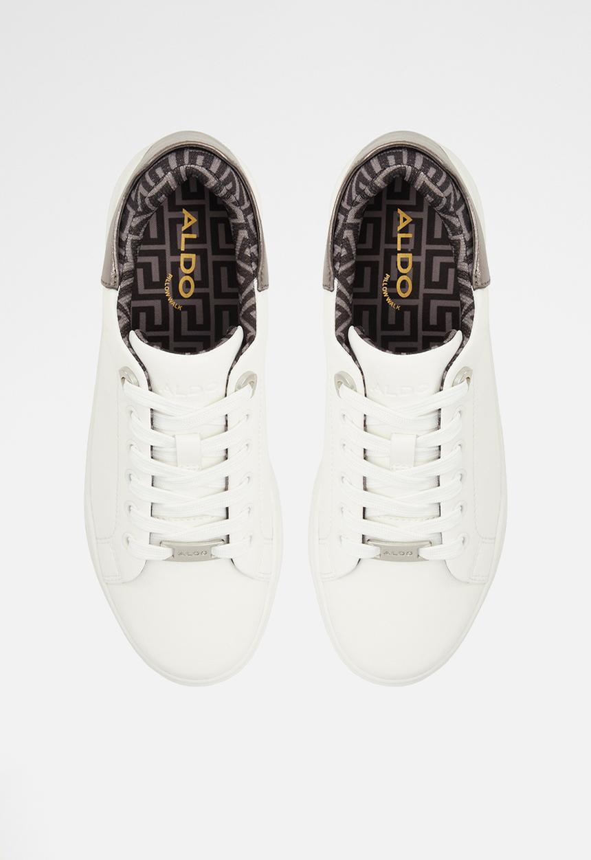 ALDO - Niny Sneaker - White & Silver