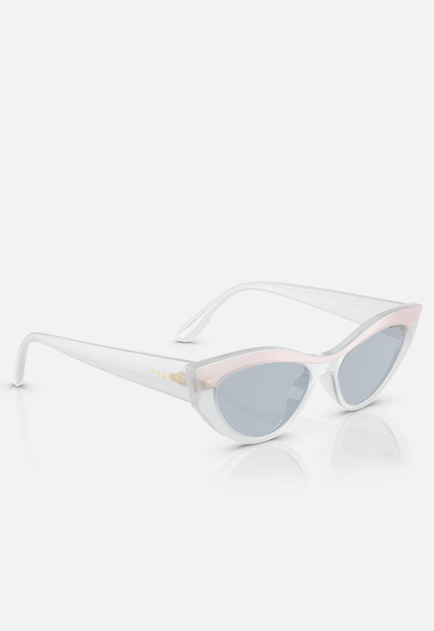 Vogue Eyewear - Vogue Cat Eye - Top White/Opal Milk-White