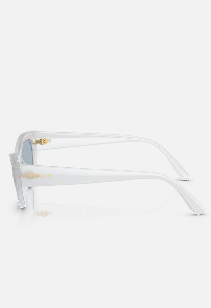Vogue Eyewear - Vogue Cat Eye - Top White/Opal Milk-White
