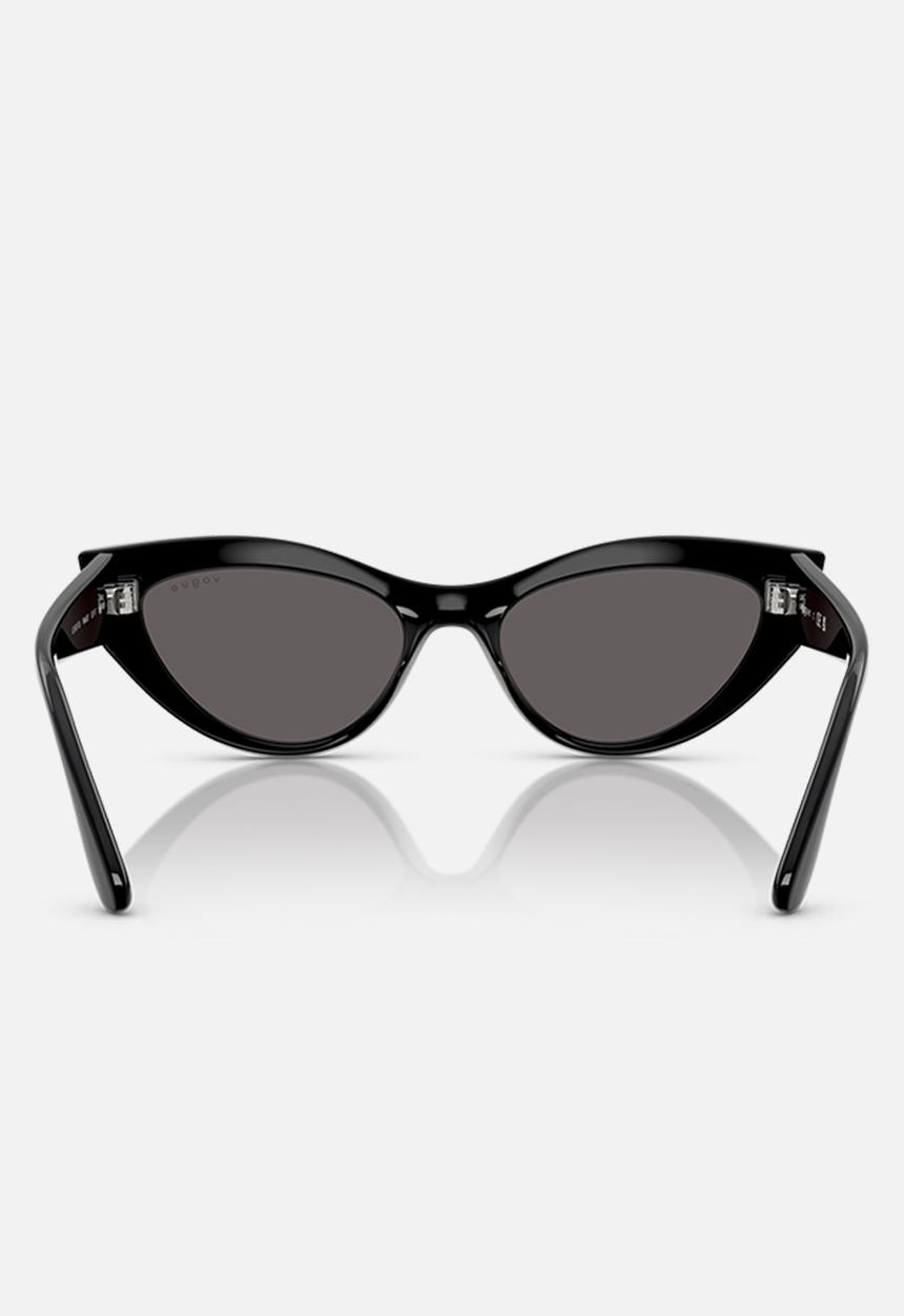 Vogue Eyewear - Vogue Cat Eye - Black-Black