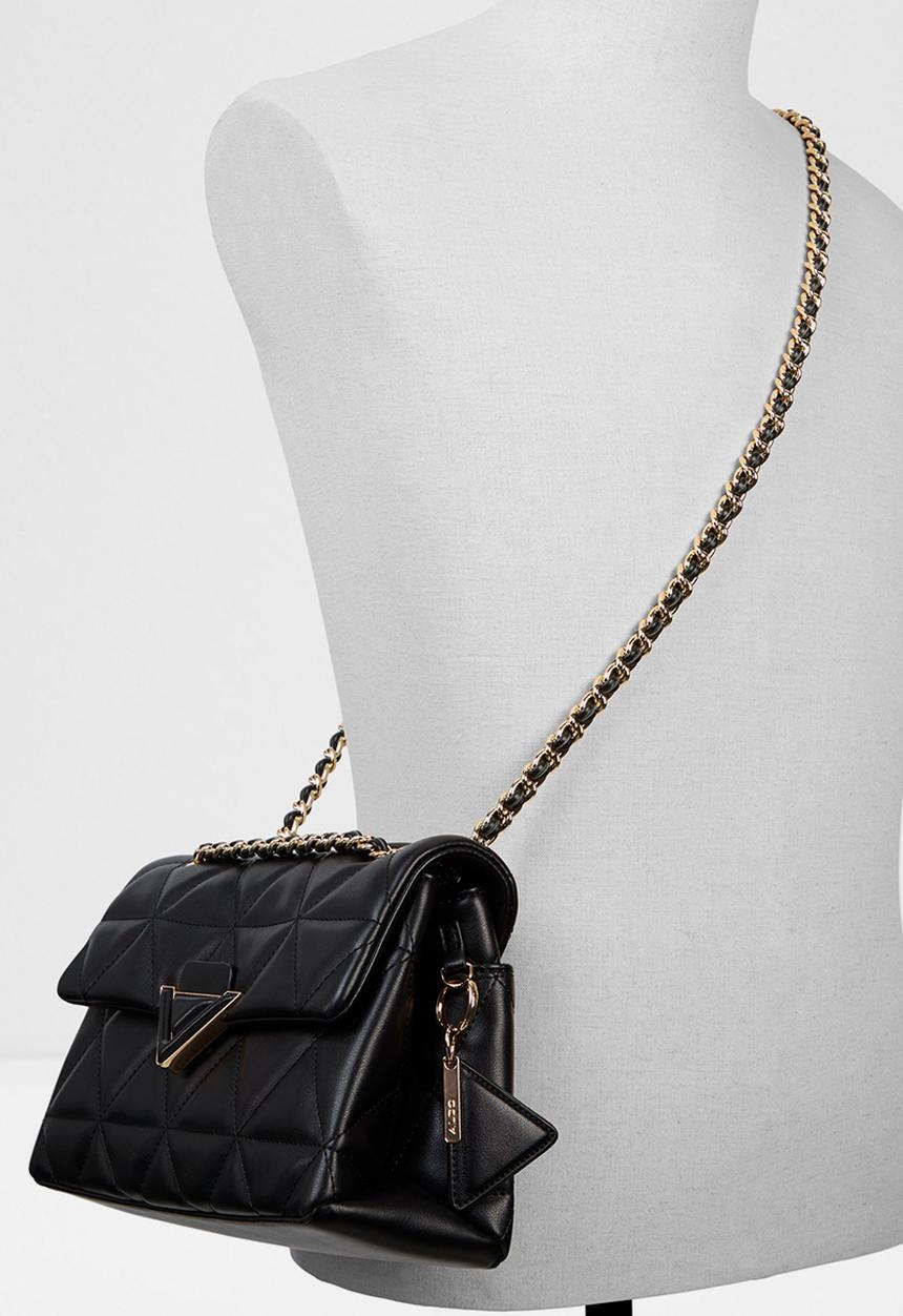 ALDO - Softpuffquilt crossbody bag-black