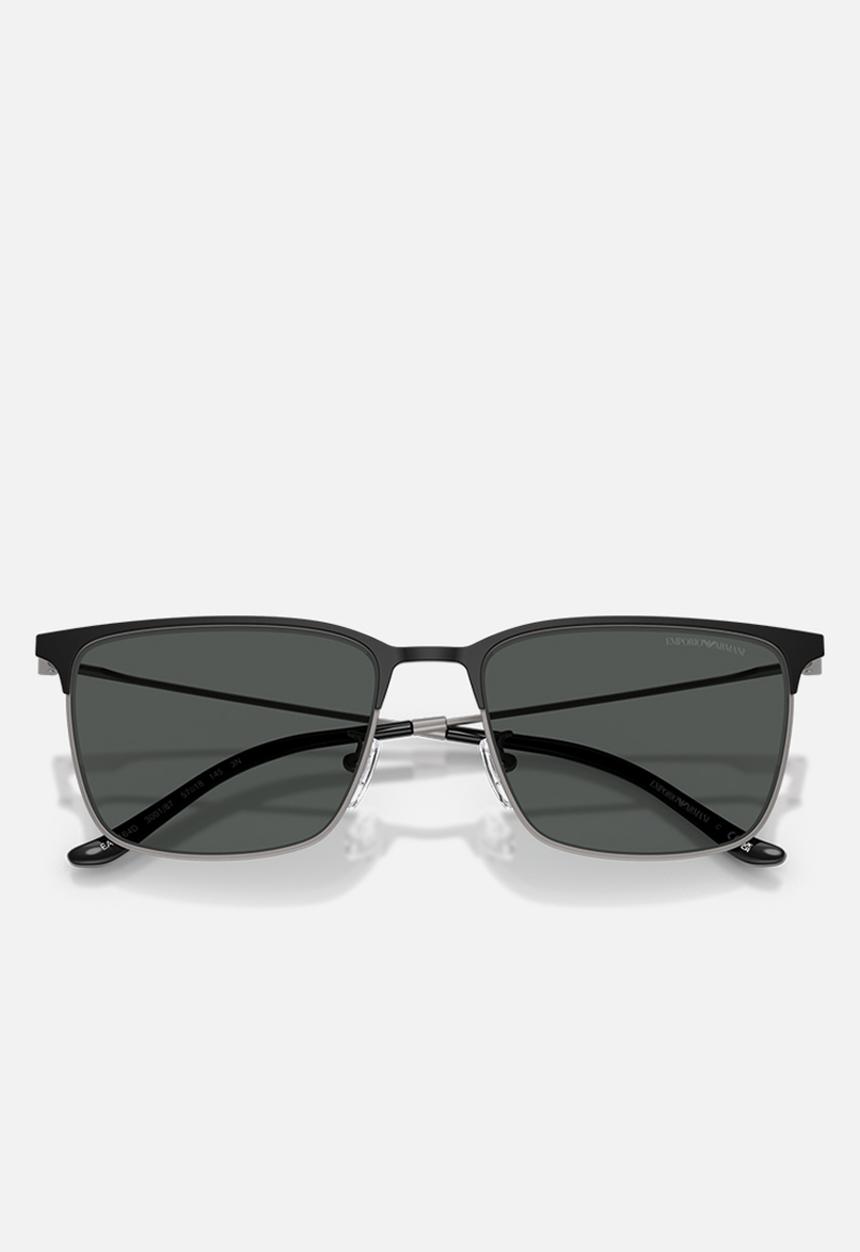 Emporio Armani - EA - Matte Gunmetal/Black-Grey