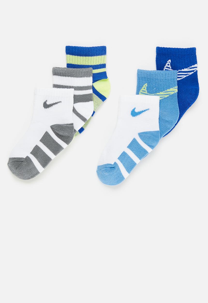 Nike - Nike 6 pack quarter sock - multi