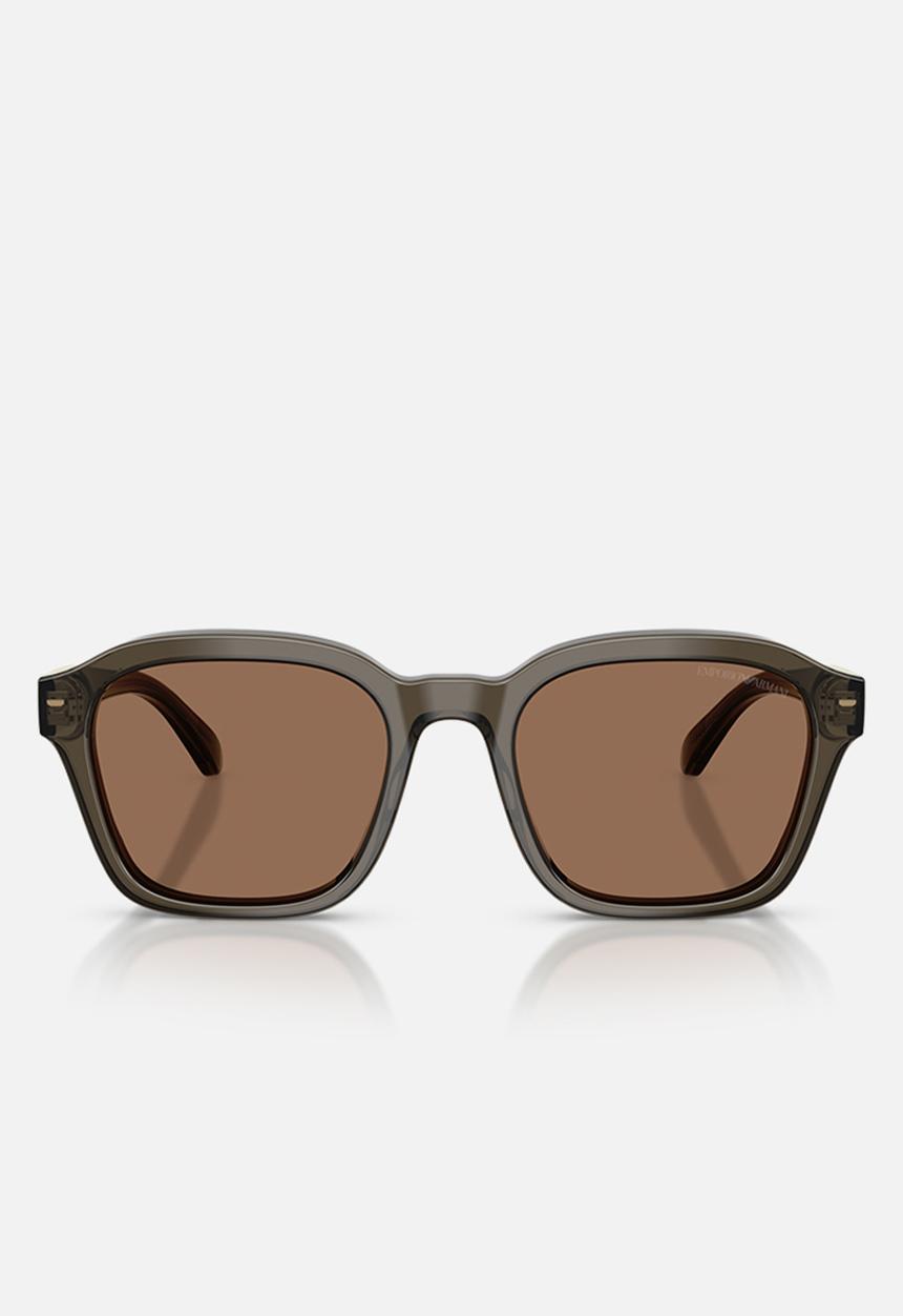 Emporio Armani - EA - Shiny Transparent Grey-Grey