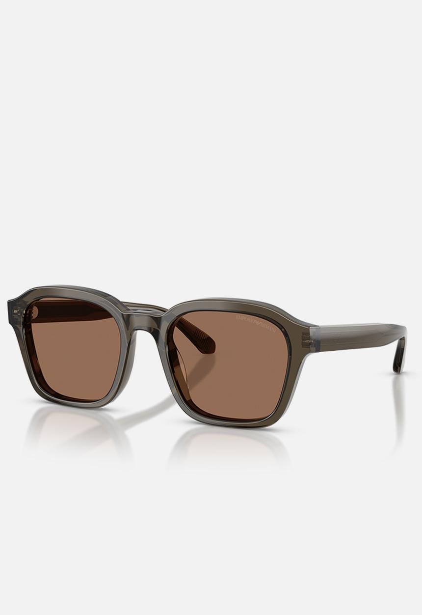 Emporio Armani - EA - Shiny Transparent Grey-Grey