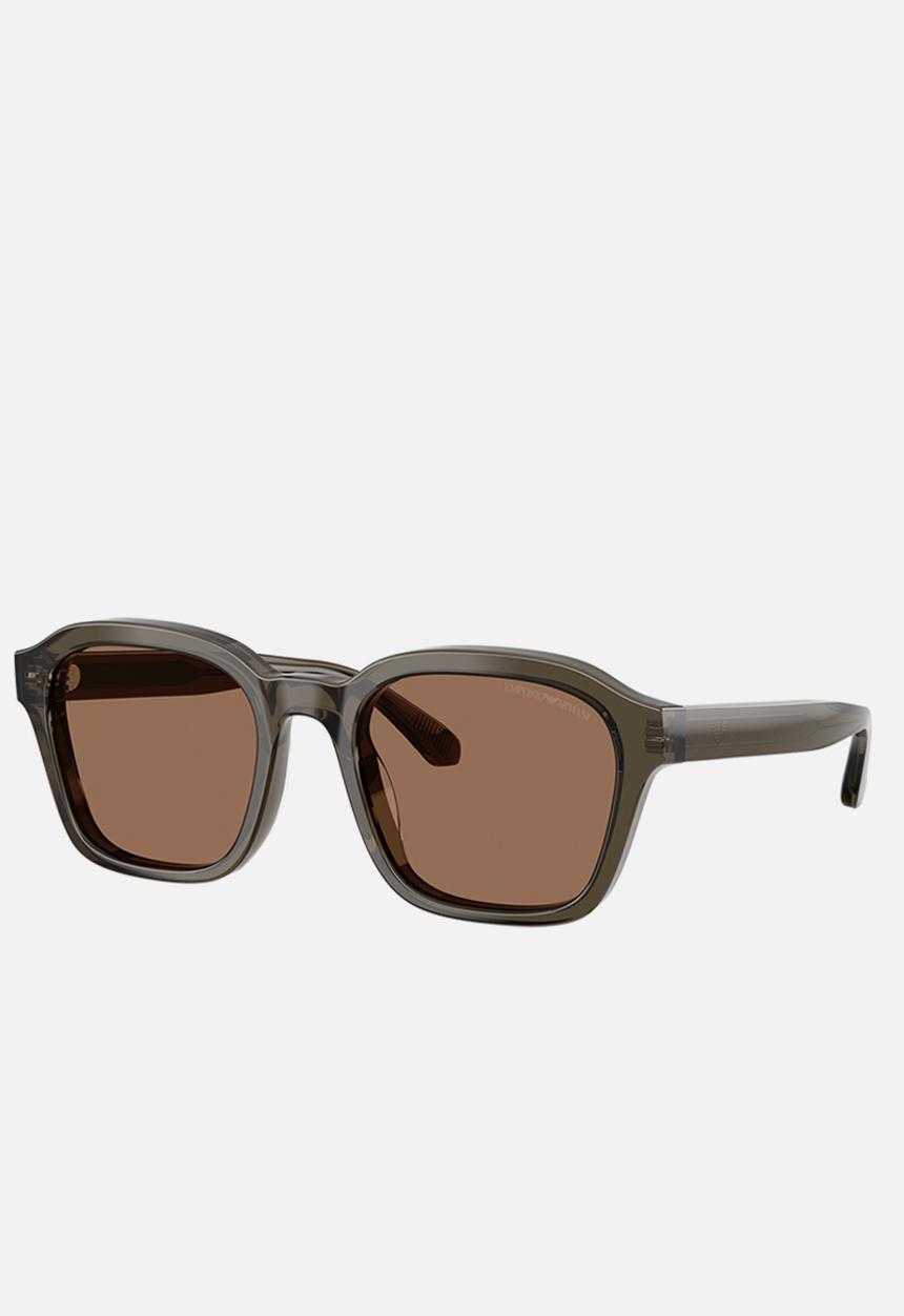 Emporio Armani - EA - Shiny Transparent Grey-Grey