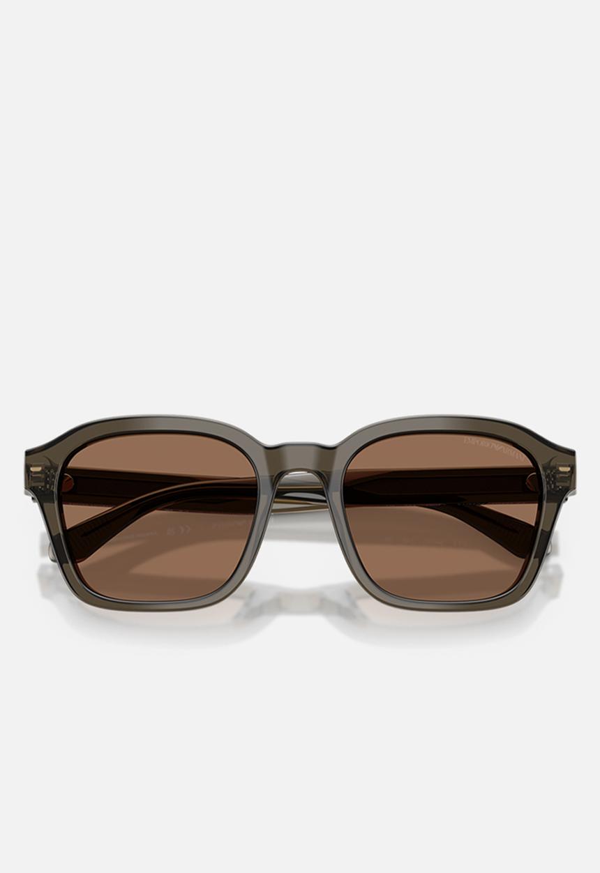 Emporio Armani - EA - Shiny Transparent Grey-Grey