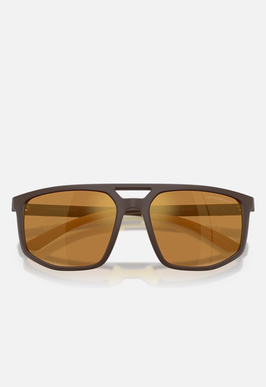 Emporio Armani - EA - Matte Brown-Brown