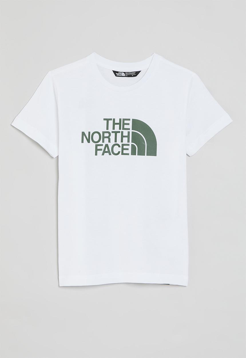 The North Face - B S/S Easy Tee-Tnf White-Duck Green