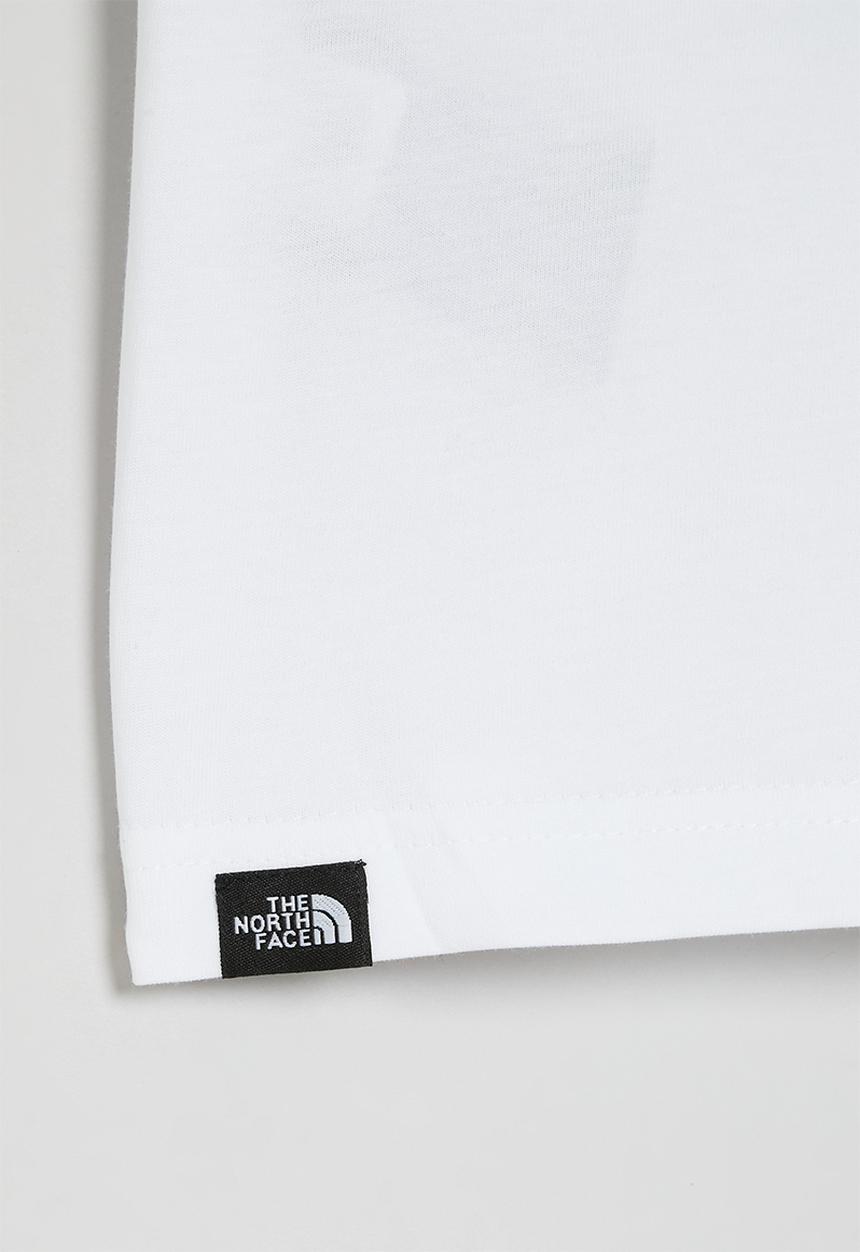 The North Face - B S/S Easy Tee-Tnf White-Duck Green