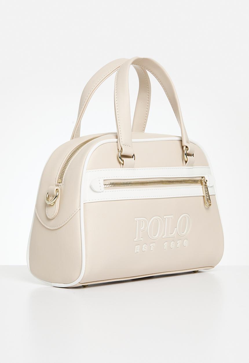 POLO - Wembley small bowling crossbody - latte