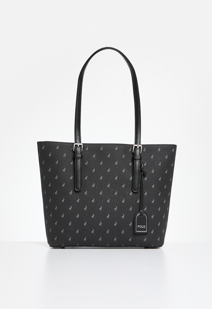 POLO - Iconic medium tote bag - black
