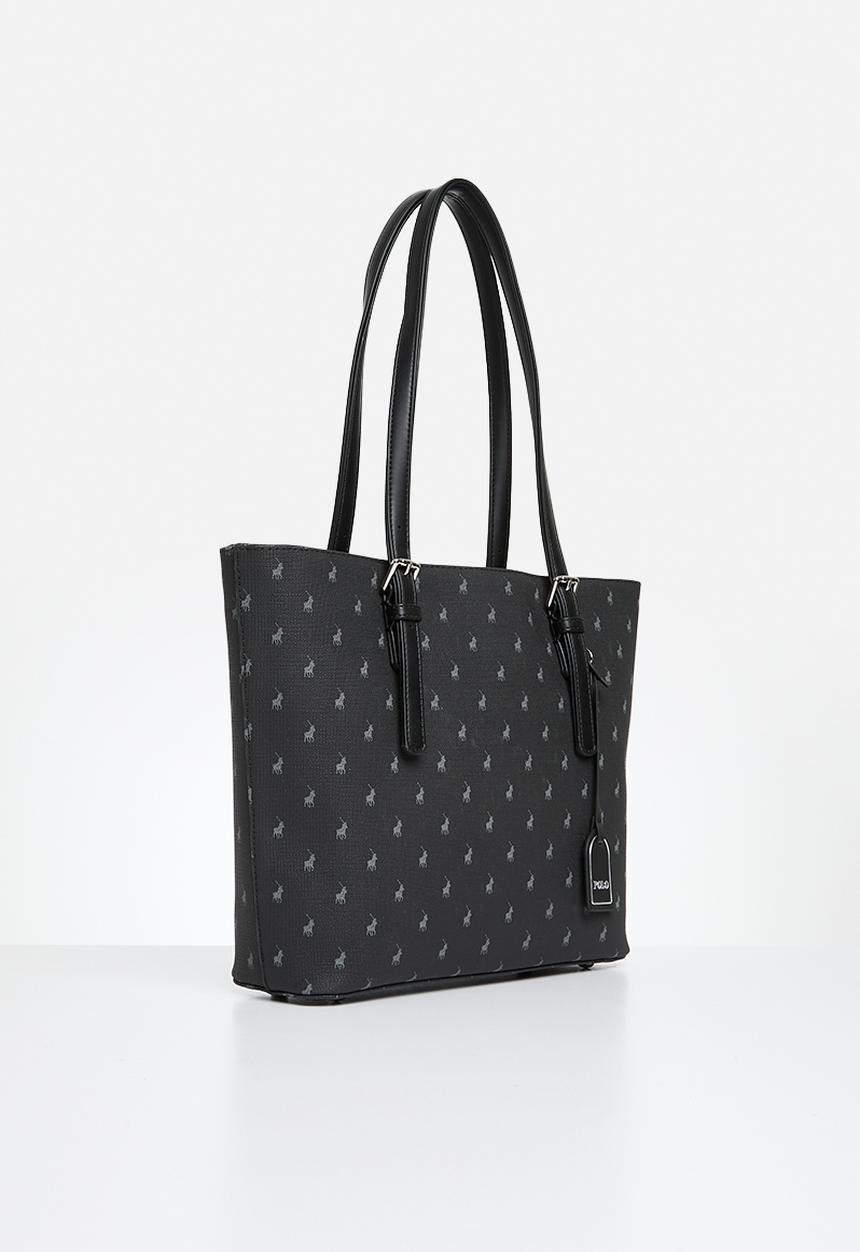 POLO - Iconic medium tote bag - black