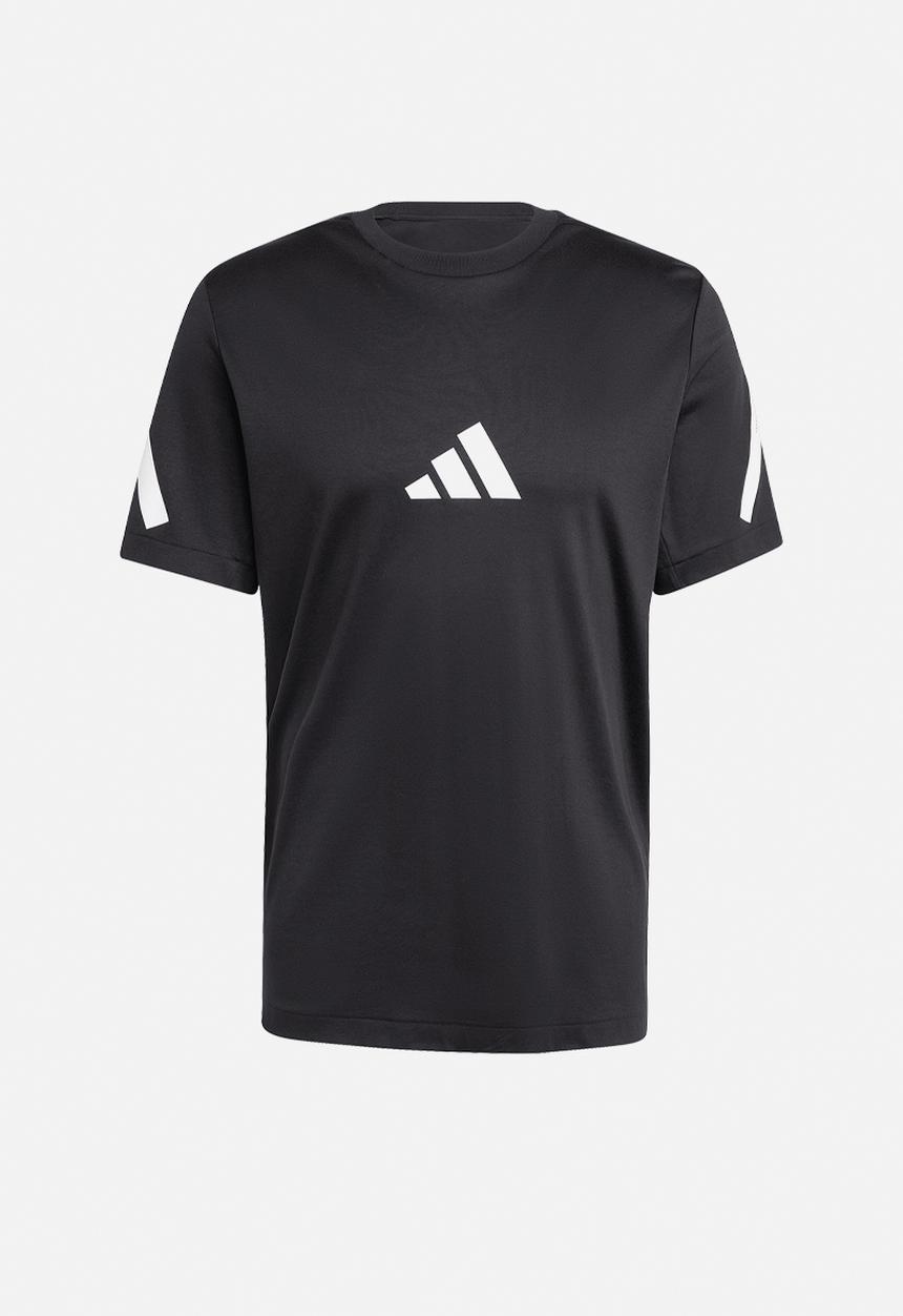 adidas Performance - Z.N.E. TEE - BLACK/WHITE